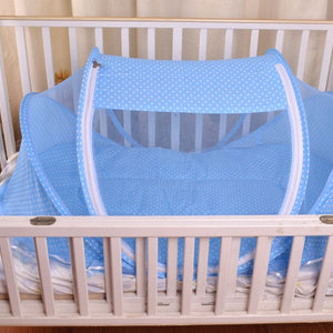 Foldable  Baby Bed Net With Pillow Net 2pieces Set