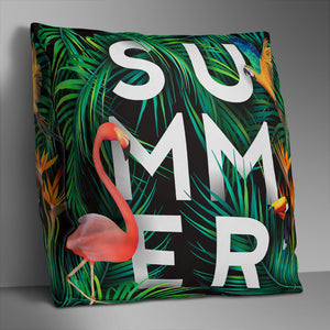 Double-sided printed cushion cover