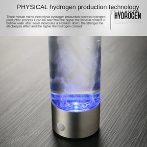 Portable Hydrogen Water Bottle