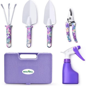 Gardening planting tool set