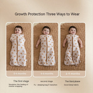 Infant And Baby Anti-kicking Blanket Thermal Pajamas