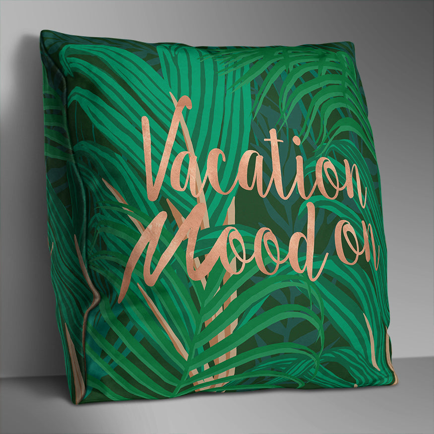 Double-sided printed cushion cover