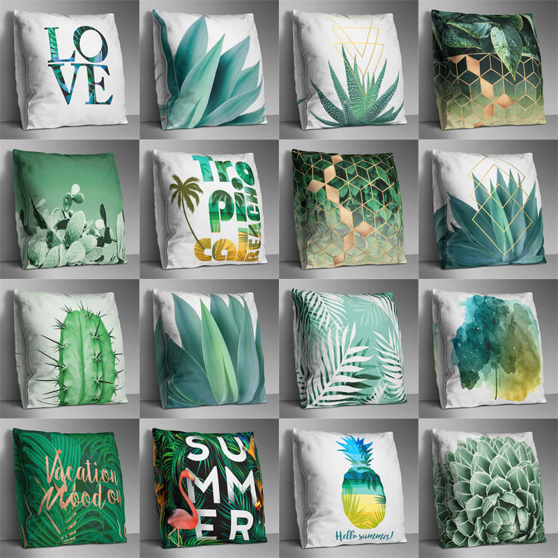 Double-sided printed cushion cover