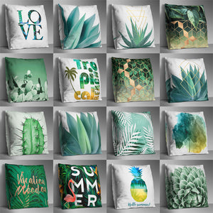 Double-sided printed cushion cover