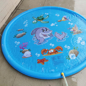 Durable Children's Water Spray Pool Mat Splash Sprinkle Play Pad Mat