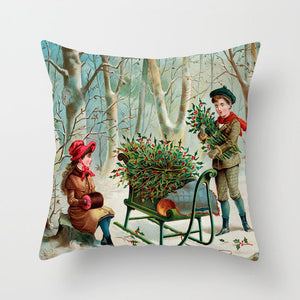 Holiday home decoration cushion cover