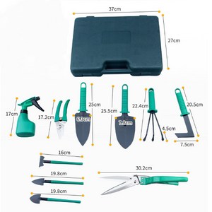 Gardening planting tool set