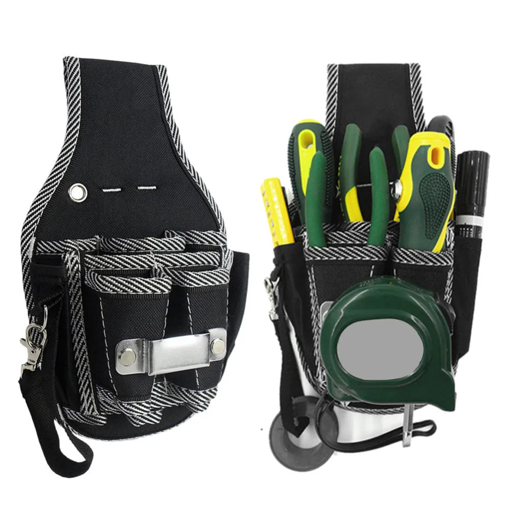 9 In 1 High Quality Tool Waist Pack Belt Utility Kit Holder 600D Nylon Fabric Toolkit Electrician Waist Pocket  Pouch Bag