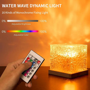 Ocean Wave Projector 16 Colors Aurora Glow Lamp