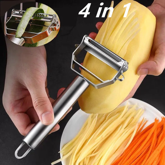 Multifunctional Stainless Steel Peeler 🍎🥕