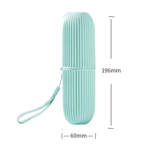 Travel Portable Toothbrush Cup Bathroom Toothpaste Holder Storage Case Box Organizer Travel Toiletries Storage Cup New Creative