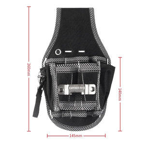 9 In 1 High Quality Tool Waist Pack Belt Utility Kit Holder 600D Nylon Fabric Toolkit Electrician Waist Pocket  Pouch Bag