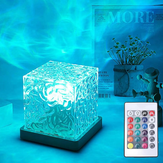 Ocean Wave Projector 16 Colors Aurora Glow Lamp