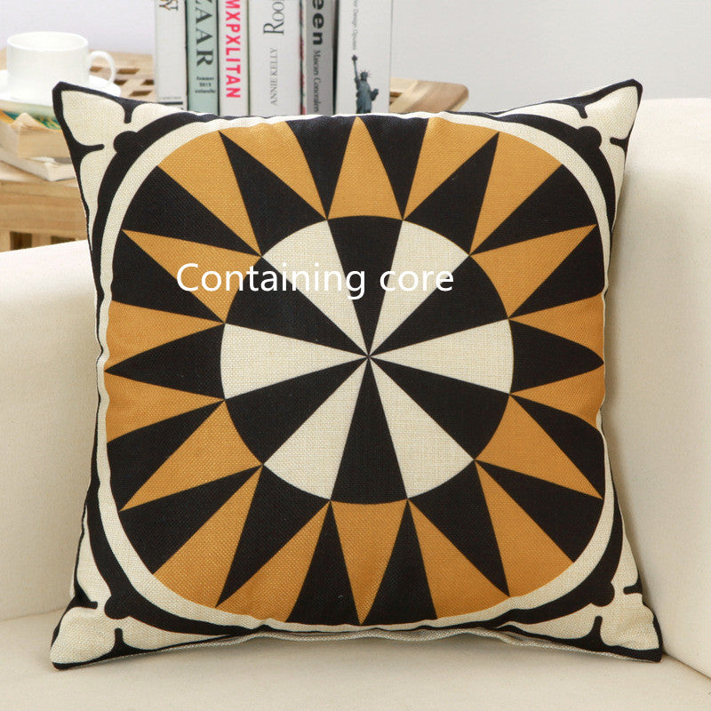 Cushion cover sofa backrest pillow