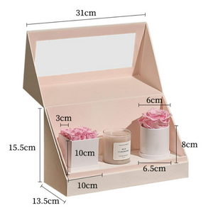 Aromatherapy Candle Preserved Flower Gift Box Set