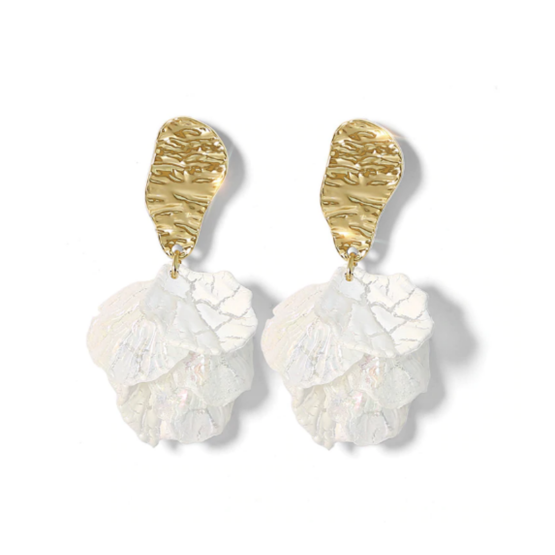 Layered Flower Earrings