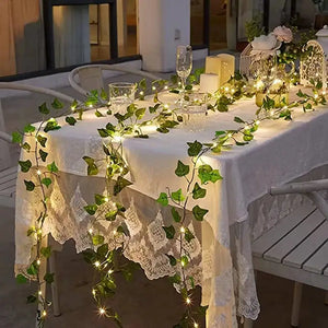 Green Leaf String Lights